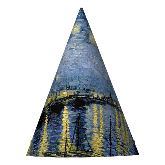 Gorro De Fiesta Starry Night Vincent van Gogh (Anverso)