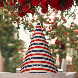 Gorro De Fiesta Stars Stripes Art