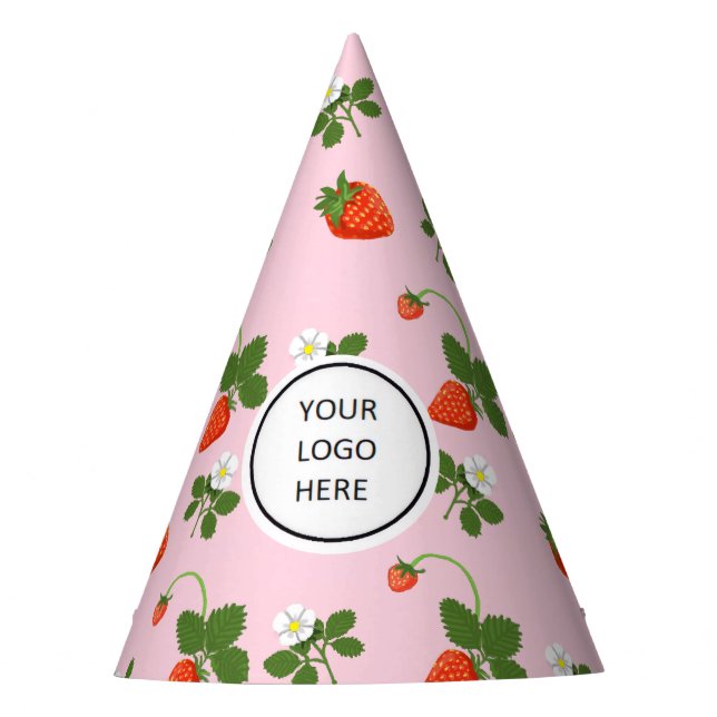 Gorro De Fiesta Strawberries (Anverso)