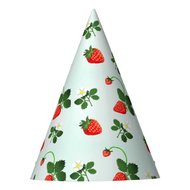 Gorro De Fiesta Strawberries (Anverso)