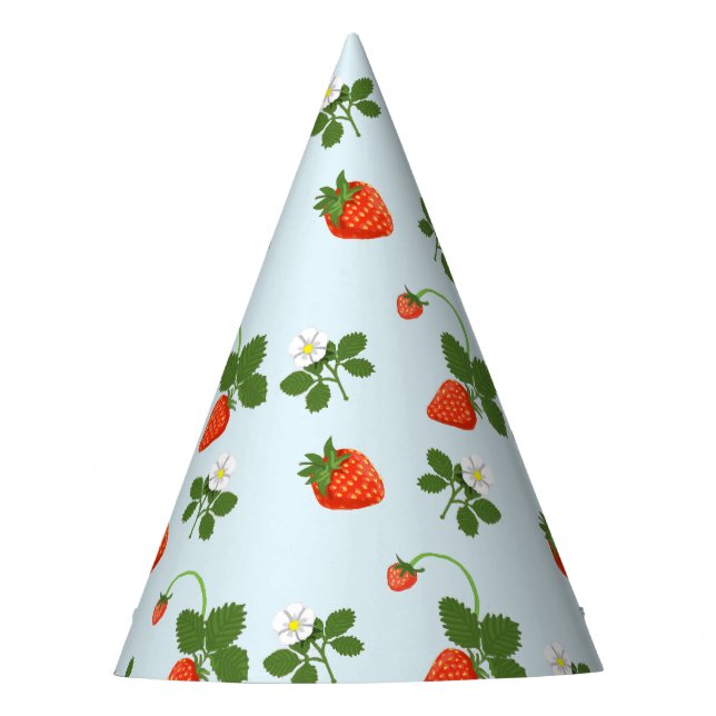 Gorro De Fiesta Strawberries (Anverso)