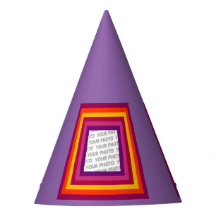Gorro De Fiesta Stripes Square Frame color 01 + tu idea
