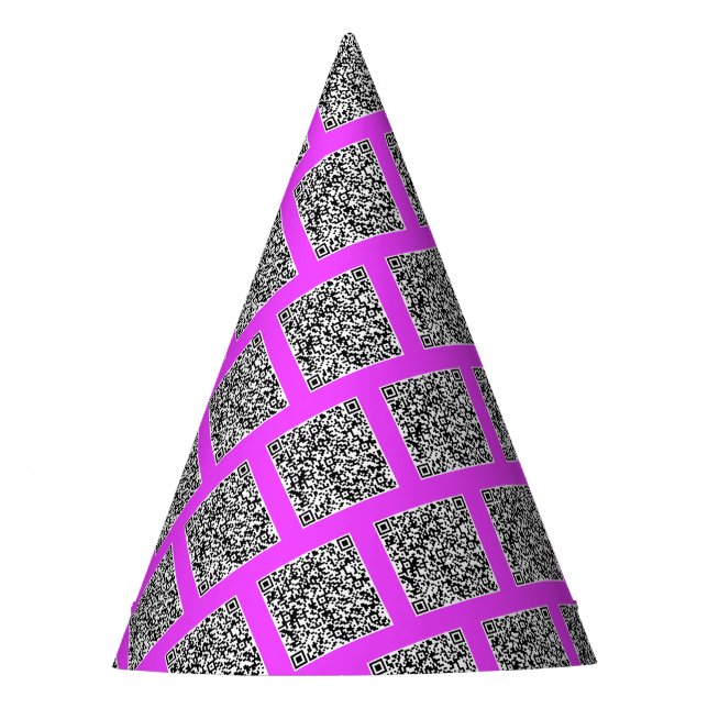 Gorro De Fiesta Su Fiesta de información de análisis de código QR  (Anverso)