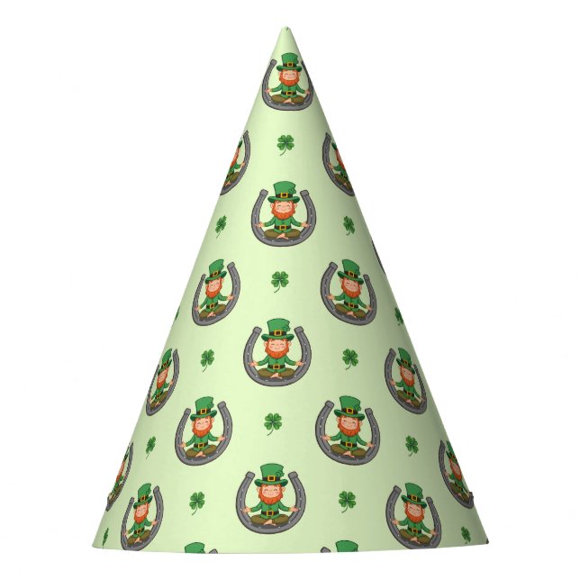 Gorro De Fiesta Suerte Vibraciones Verdes (Anverso)
