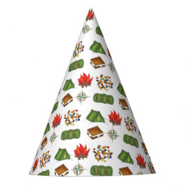 Gorro De Fiesta Summer Camp Compass Campfire Smores Tent Trailmix