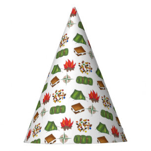 Gorro De Fiesta Summer Camp Compass Campfire Smores Tent Trailmix