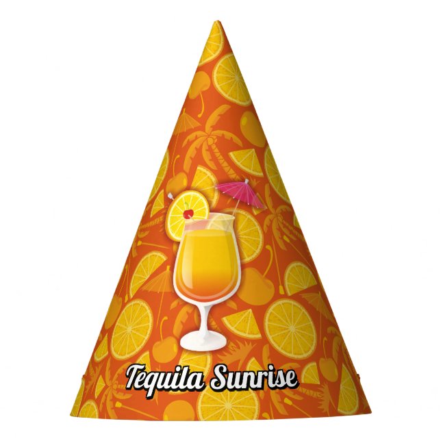 Gorro De Fiesta Sunrise Tequila (Anverso)