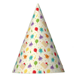 Gorro De Fiesta Super Simple Patrón de tarta de cumpleaños numbl