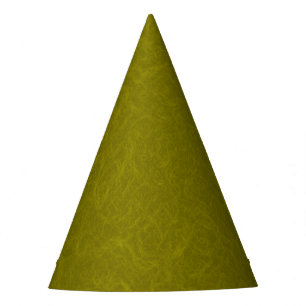 Gorro De Fiesta Superficie verde oliva con patrón de remolino suti