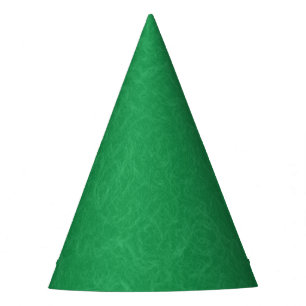 Gorro De Fiesta Superficie verde texturizada con patrón de remolin