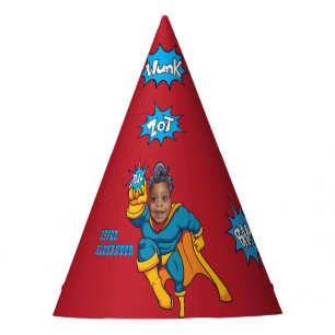 Gorro De Fiesta Superhéroe más grande de niño especial