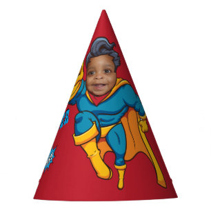 Gorro De Fiesta Superhéroe más grande de niño especial
