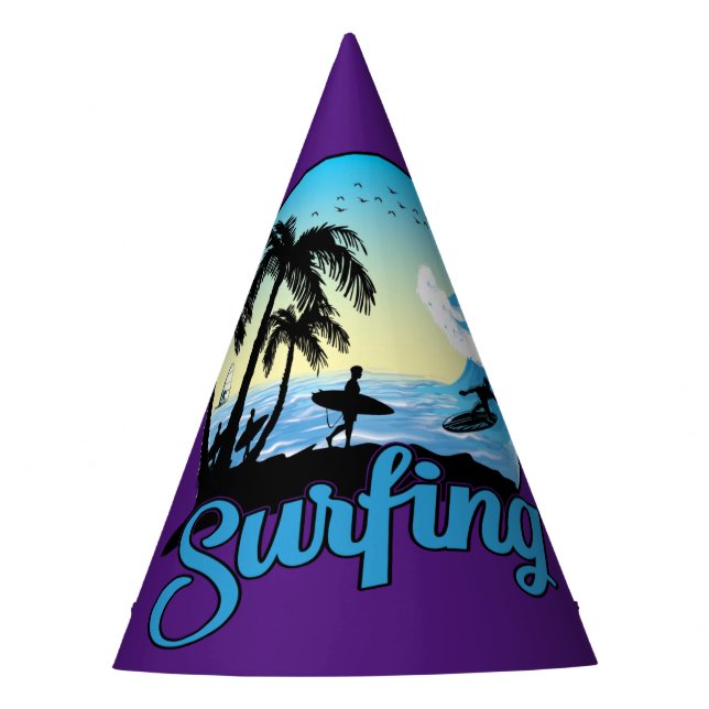 Gorro De Fiesta Surfing Sea Beach (Anverso)