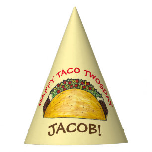 Gorro De Fiesta Taco TWOSday Martes 2 cumpleaños Fiesta Fiesta