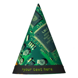 Gorro De Fiesta Tarjeta PCB, piezas electrónicas y circuito impres