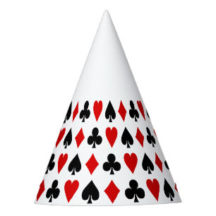 Gorro De Fiesta Tarjetas de juego originales Diamond Club Heart Sp