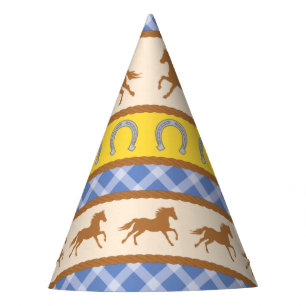 Gorro De Fiesta Tema lindo de la fiesta de cumpleaños del potro