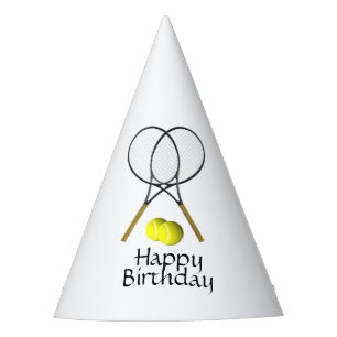 Gorro De Fiesta Tenis de cumpleaños