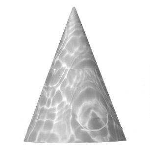 Gorro De Fiesta Textura abstracta de superficie de agua transparen
