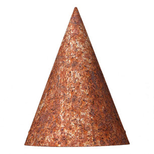 Gorro De Fiesta Textura de acero desgastado, fondo abstracto.