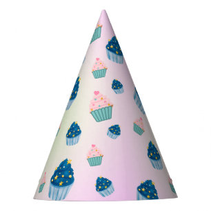 Gorro De Fiesta Torta dulce dulce y Chica de segundo cumpleaños Sp