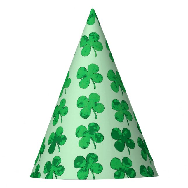 Gorro De Fiesta Trébol de la suerte (Anverso)