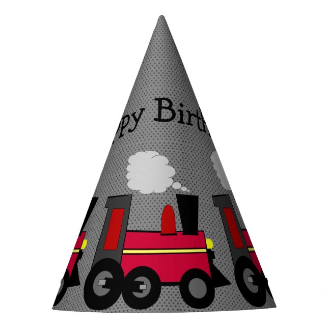 Gorro De Fiesta Tren de Choo Choo (Anverso)