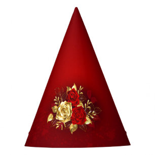 Gorro De Fiesta Tres Rosas Joyas