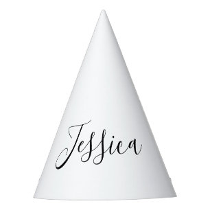 Gorro De Fiesta Tu nombre   Guión elegante
