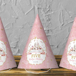 Gorro De Fiesta Un conejo cumple 5 años