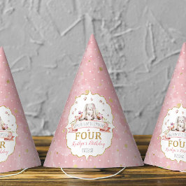 Gorro De Fiesta Un conejo cumple cuatro años