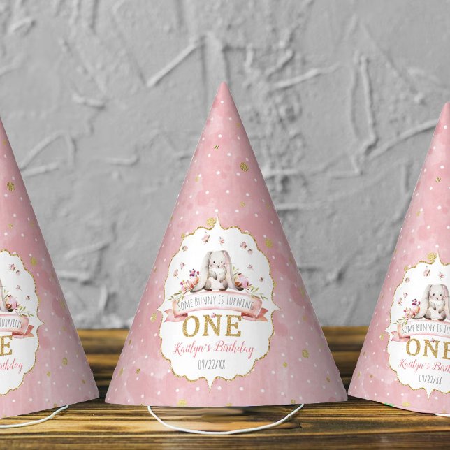 Gorro De Fiesta Un conejo cumple un primer cumpleaños (Subido por el creador)