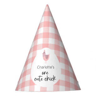 Gorro De Fiesta Un polluelo lindo primer cumpleaños