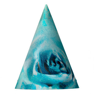 Gorro De Fiesta Un Shabby azul Chic Ephemera Design Series 7