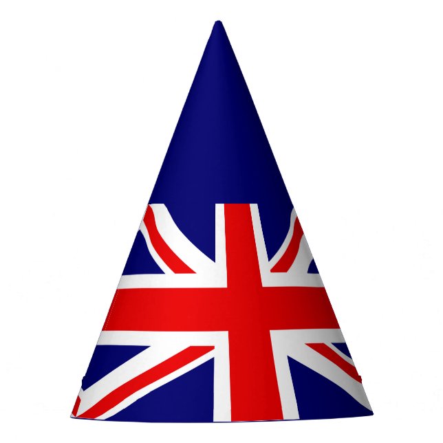 GORRO DE FIESTA UNION JACK - LA BANDERA BRITÁNICA (Anverso)