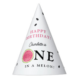 Gorro De Fiesta Uno en un Melón en verano Cumpleaños