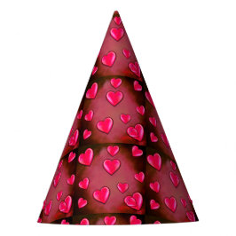 Gorro De Fiesta Valentine Heart Art