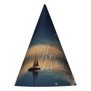 Gorro De Fiesta Vela lejos de las nubes