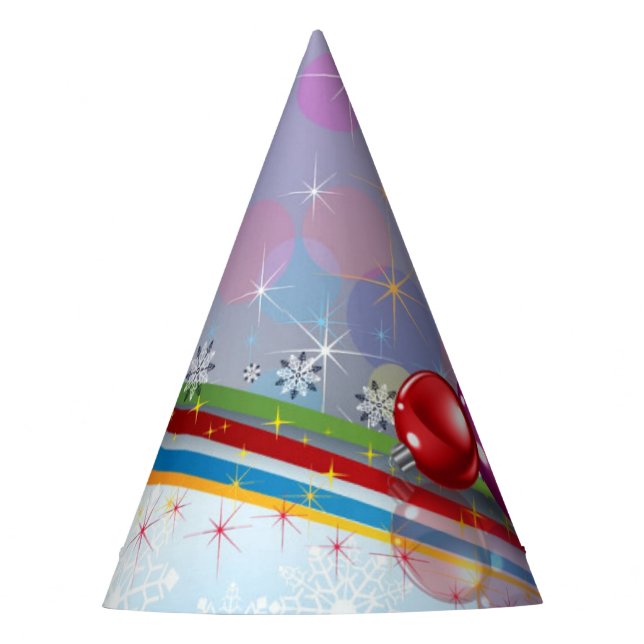 Gorro De Fiesta Velas y ornamentos (Anverso)