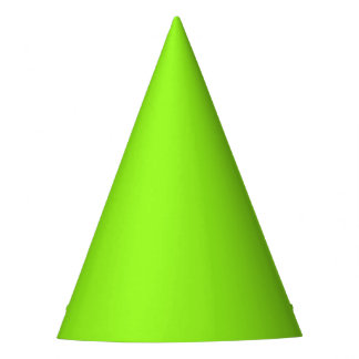 Gorro de fiesta verde intermitente