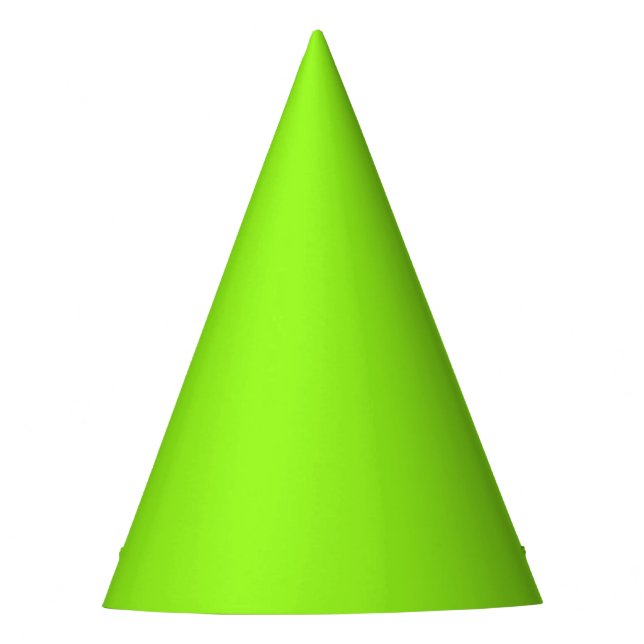 Gorro de fiesta verde intermitente (Anverso)