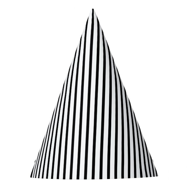 Gorro De Fiesta Vert Striped BW (Anverso)