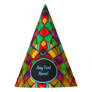 Gorro De Fiesta Vidrio de color: personalizado de estilo de ventan