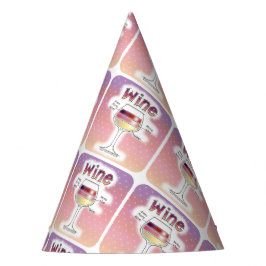 GORRO DE FIESTA VINO, MÁS VINO, AÚN MÁS VINO