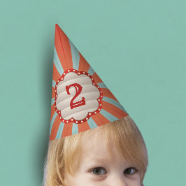 Gorro De Fiesta Vintage Circus Carnival Birday