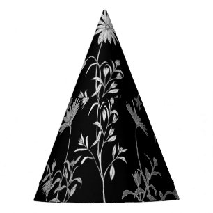 Gorro De Fiesta Vintage floral: fondo de invitación sin fisuras.