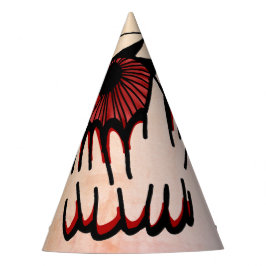 Gorro De Fiesta Visión Psicodélica de Captura de Sangre