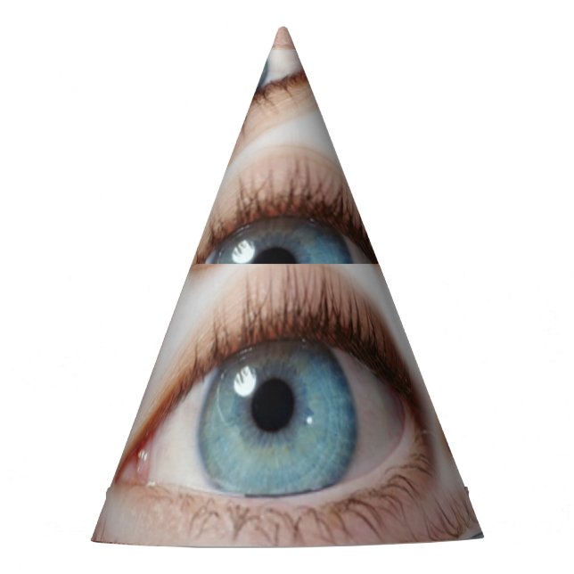 Gorro De Fiesta Visión psicodélica: Ilusión ocular abstracta (Anverso)