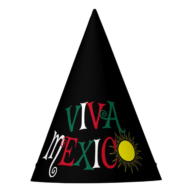 Gorro De Fiesta Viva México (Anverso)