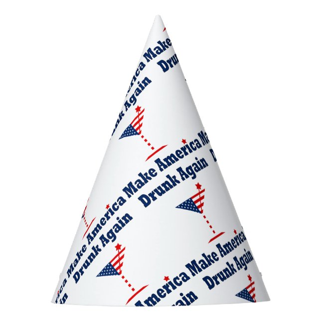 GORRO DE FIESTA VUELVE A AMÉRICA BORRACHA (Anverso)